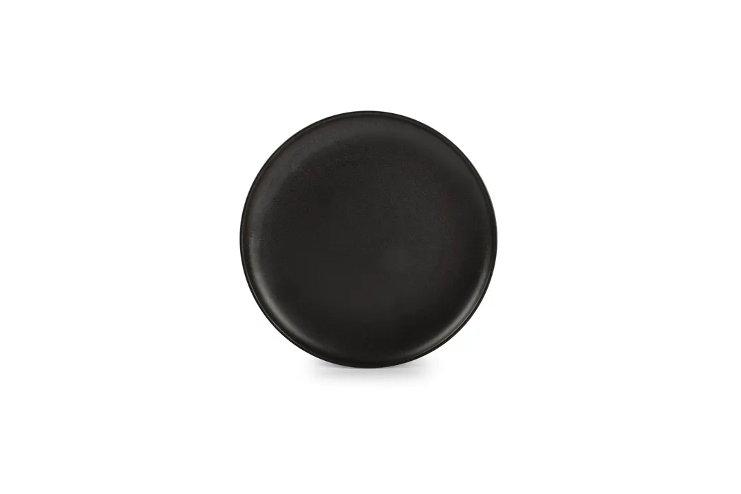 F2D 5315327 Coupe Plate – 14.2oz, 9.45" Round Black Porcelain, Dishwasher, Microwave & Oven Safe