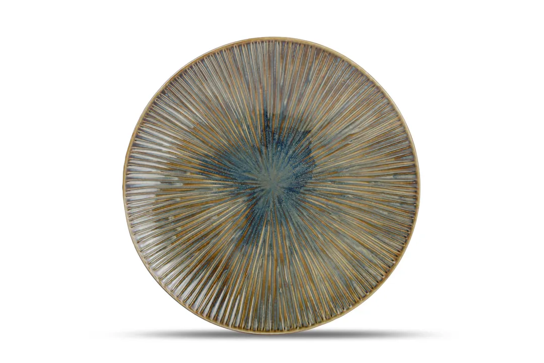 F2D 5315547 Halo Coupe Plate – 11" Round Porcelain, Halo Forest, Dishwasher & Microwave/Oven Safe