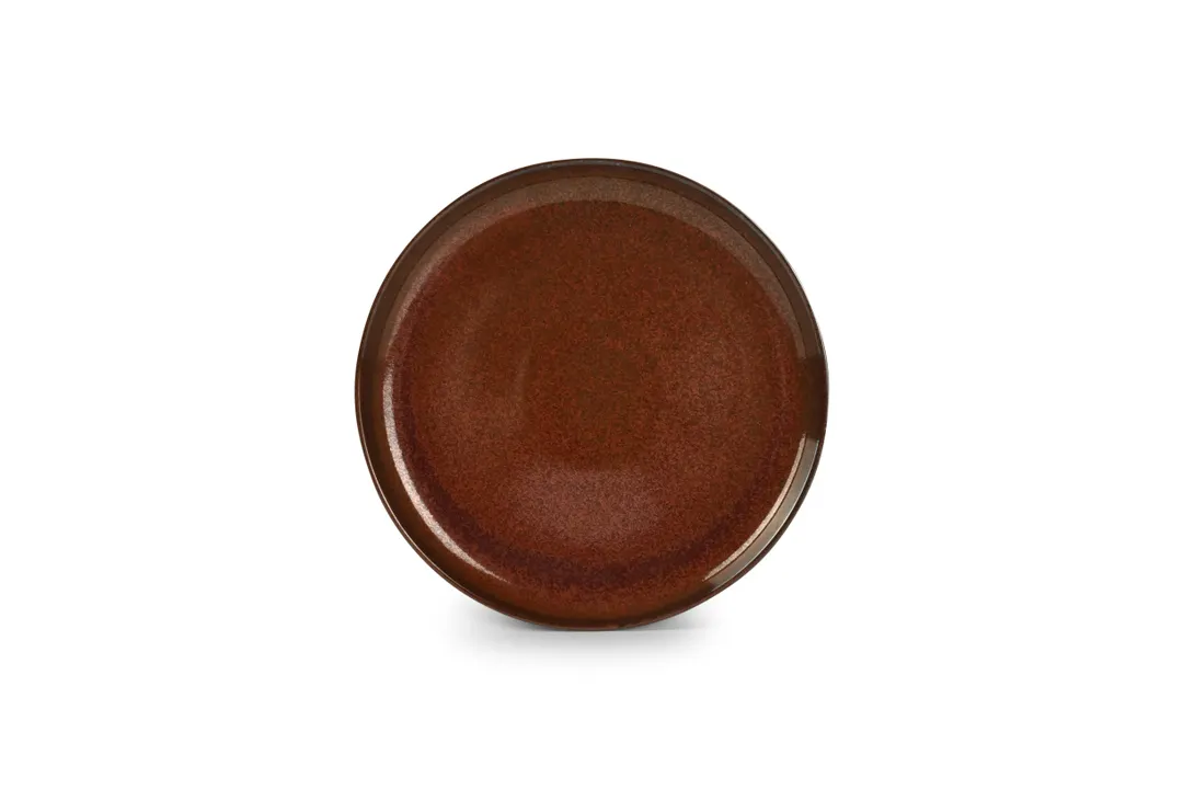 F2D 5315572 Coupe Plate – 9.45" Round Red Porcelain, 13.53 oz, Dishwasher, Microwave & Oven Safe