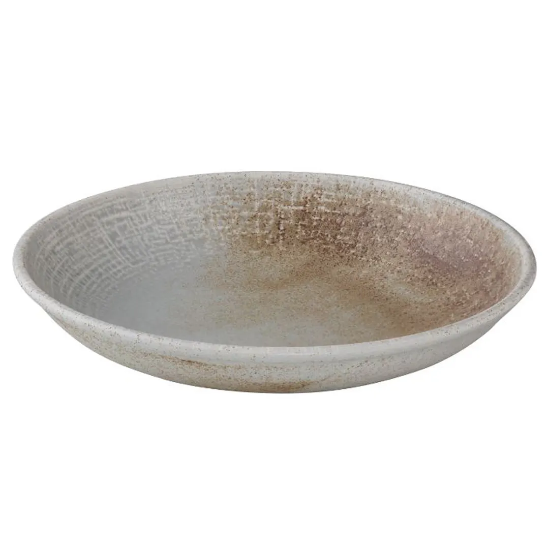ID Fine 5315918 Round China Plate, 26oz, 8.8" x 8.8" Deep, Mellow Finish, Dishwasher Safe