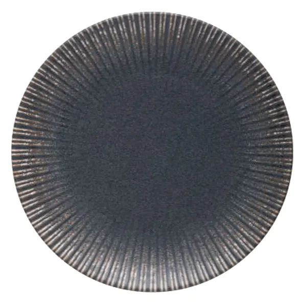 ID Fine 5315967 - Coupe Rim Fine China Plate, 10.67" x 10.67" x 1" Dishwasher Safe, Reckless Design