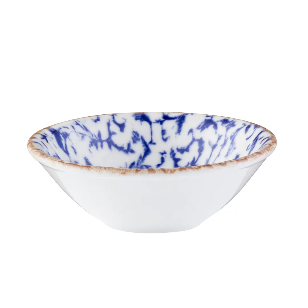 ID Fine 5316009 - 3oz Round China Bowl, 4" Diameter x 1.375" Height, Dishwasher Safe, Venecia Finish