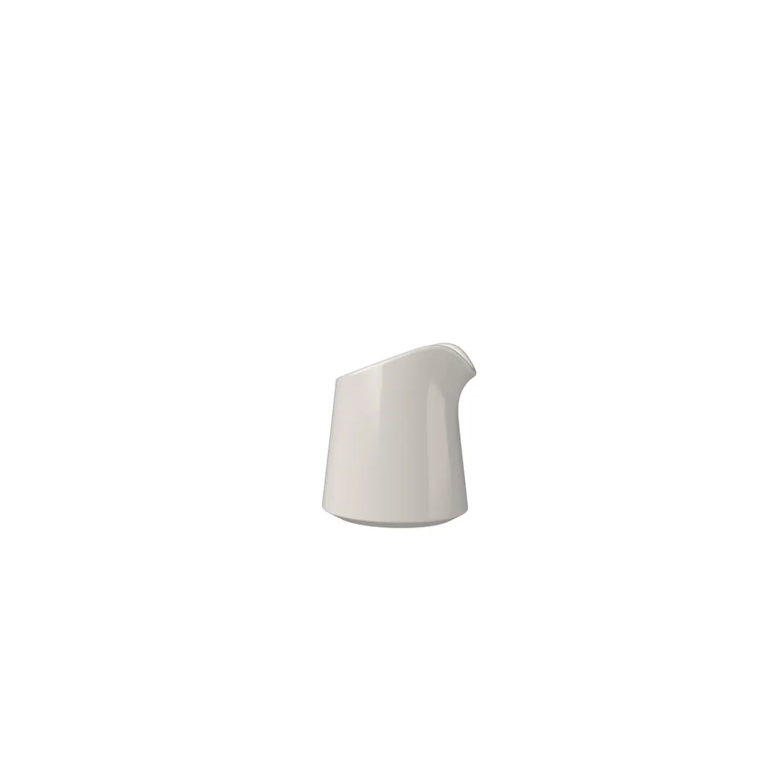 ID Fine 5316167 Creamer Pitcher, 4-Oz Fine China, 1.78"W x 3.29"D x 3.33"H, Bevel Design