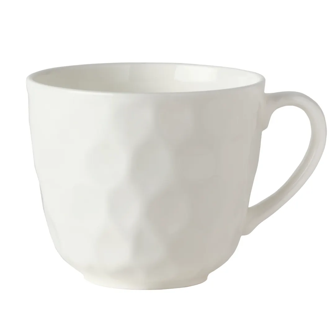 Mikasa 5316745 China Cup, 9oz, 3.5"W x 3.5"D x 3.03"H, Bone China, White, Vegan