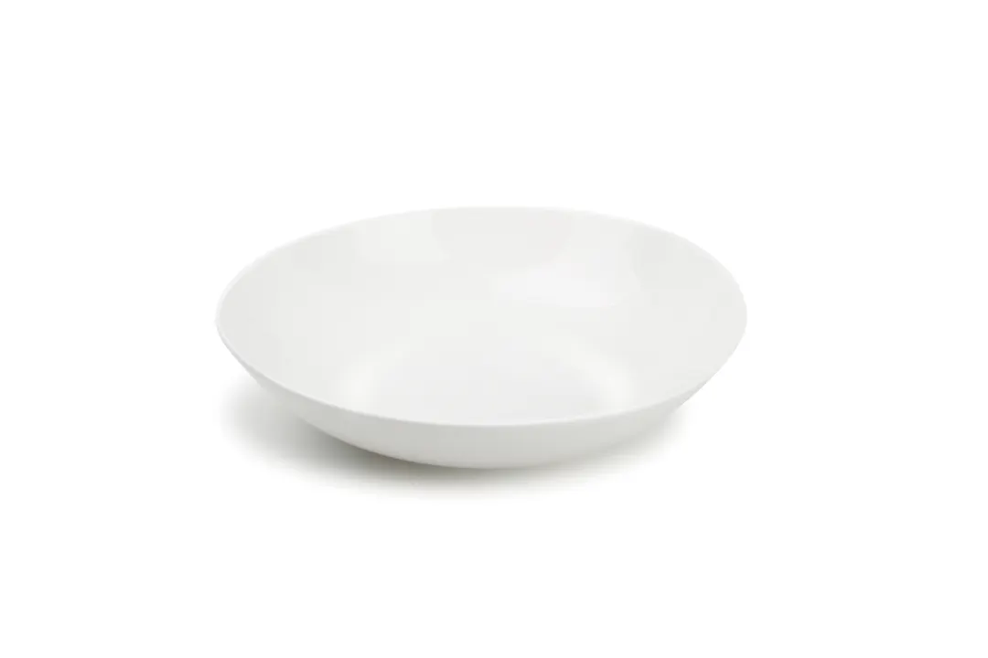Chic 5317308 Round China Plate, 9.8" Diameter, 55.79 oz, White Porcelain, Dishwasher Microwave Safe