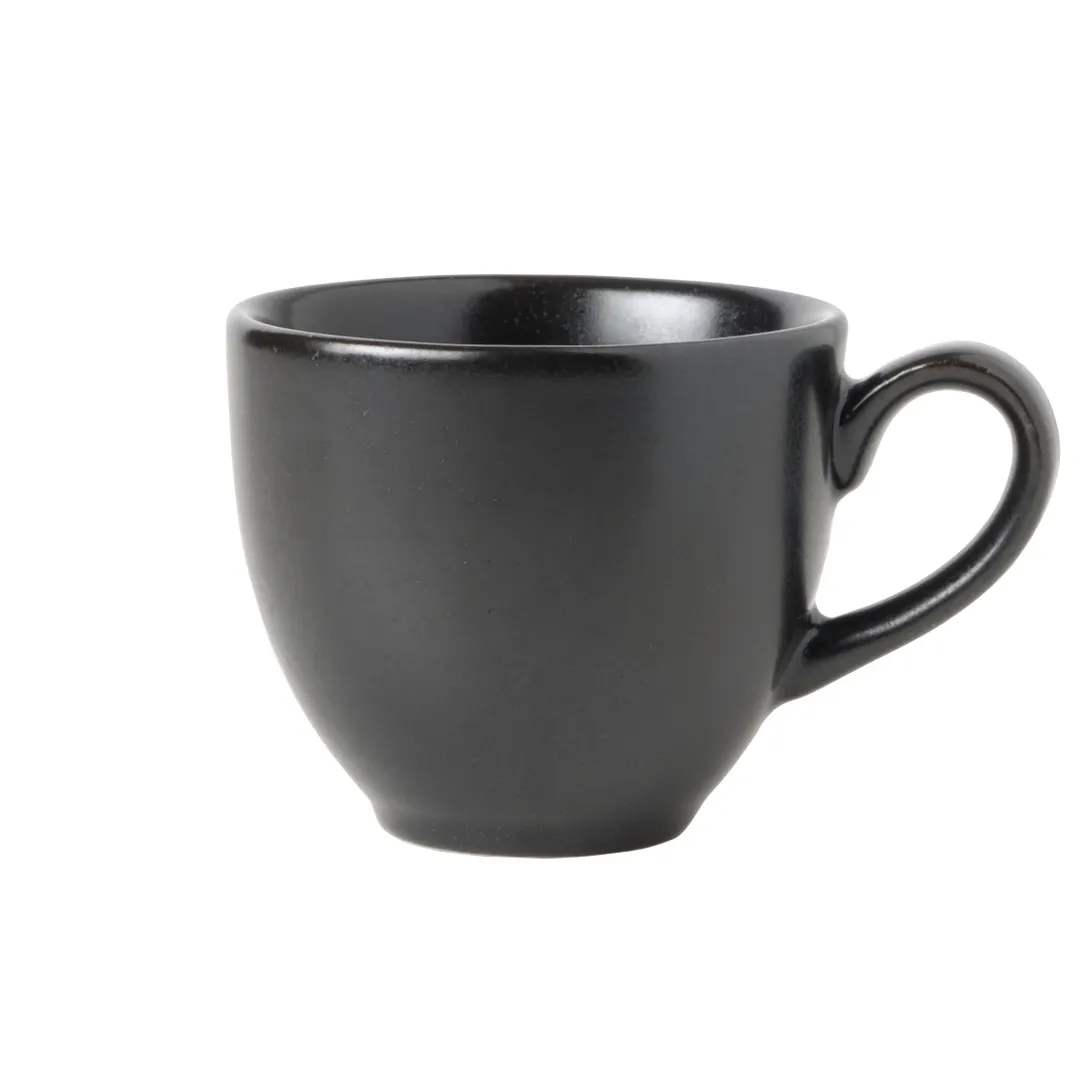 Mikasa 5317675 Espresso Cup, 3.3", 32oz, Black Matte Porcelain, Dishwasher Microwave Oven Safe