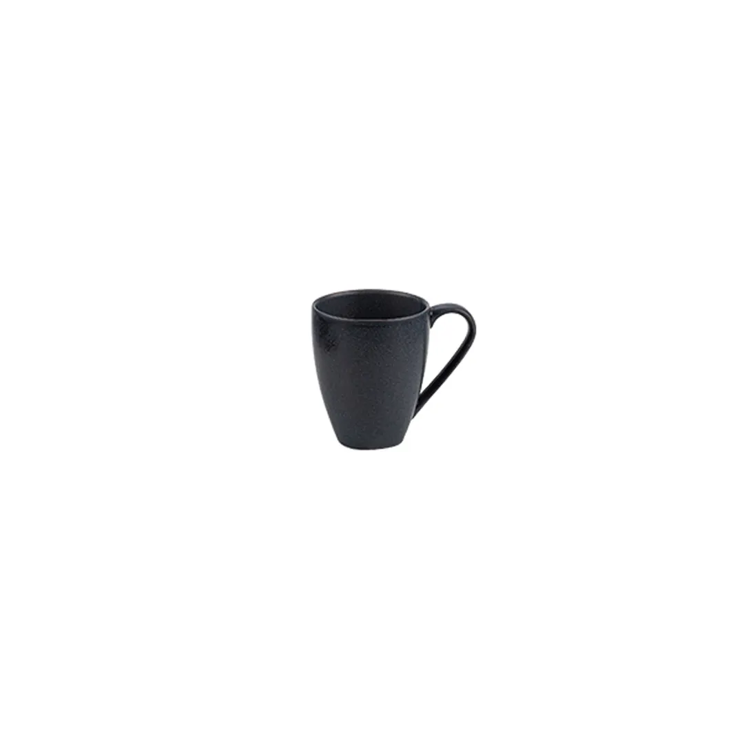 ID Fine 5318984 10oz China Mug, 3.25" W x 4" D x 4" H, Dishwasher Safe Fine China, Reckless Finish