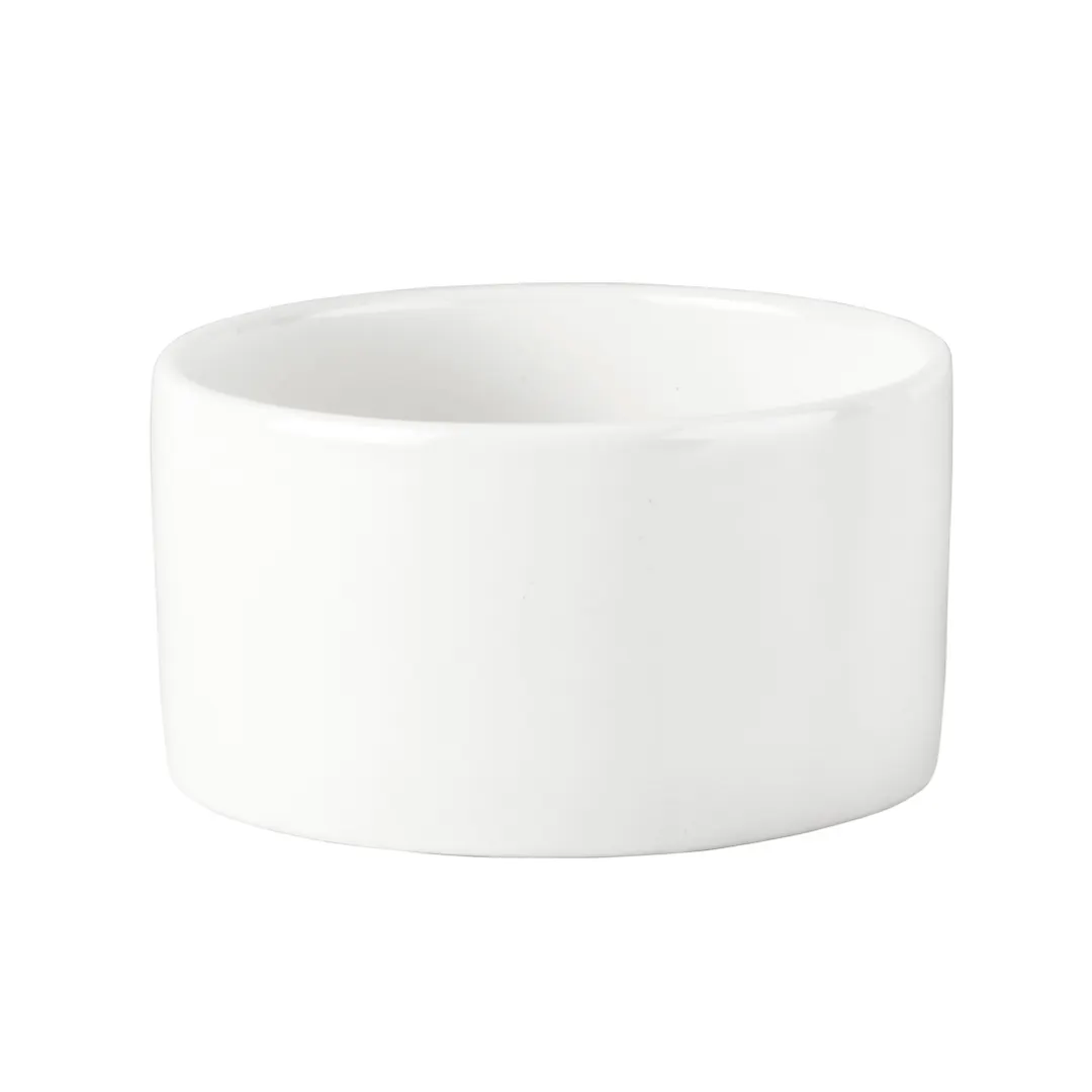 Mikasa 5319449 China Ramekin, 2.4", 2oz., White, Bone China, Tendre - MIK-5319449