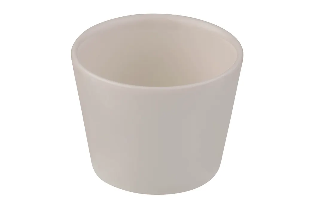 ID Fine 5320434 - White Fine China Bowl, 2.7 oz, 2.4" W x 2.4" D x 2.1" H Dishwasher Safe Bevel