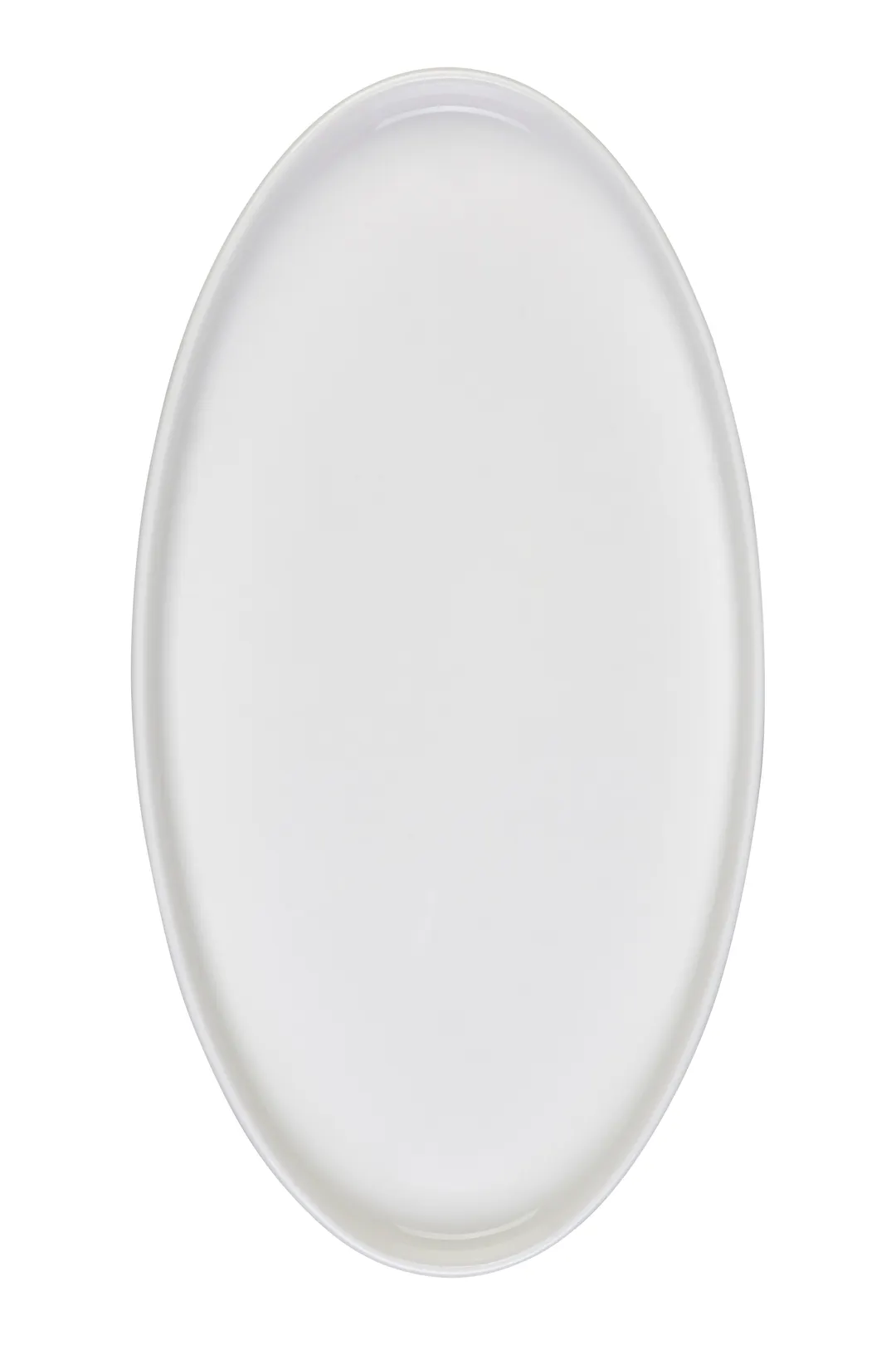 ID Fine 5320445 Oval Fine China Platter, 5" x 10" , 0.75" Height, White, Dishwasher Safe, Finish