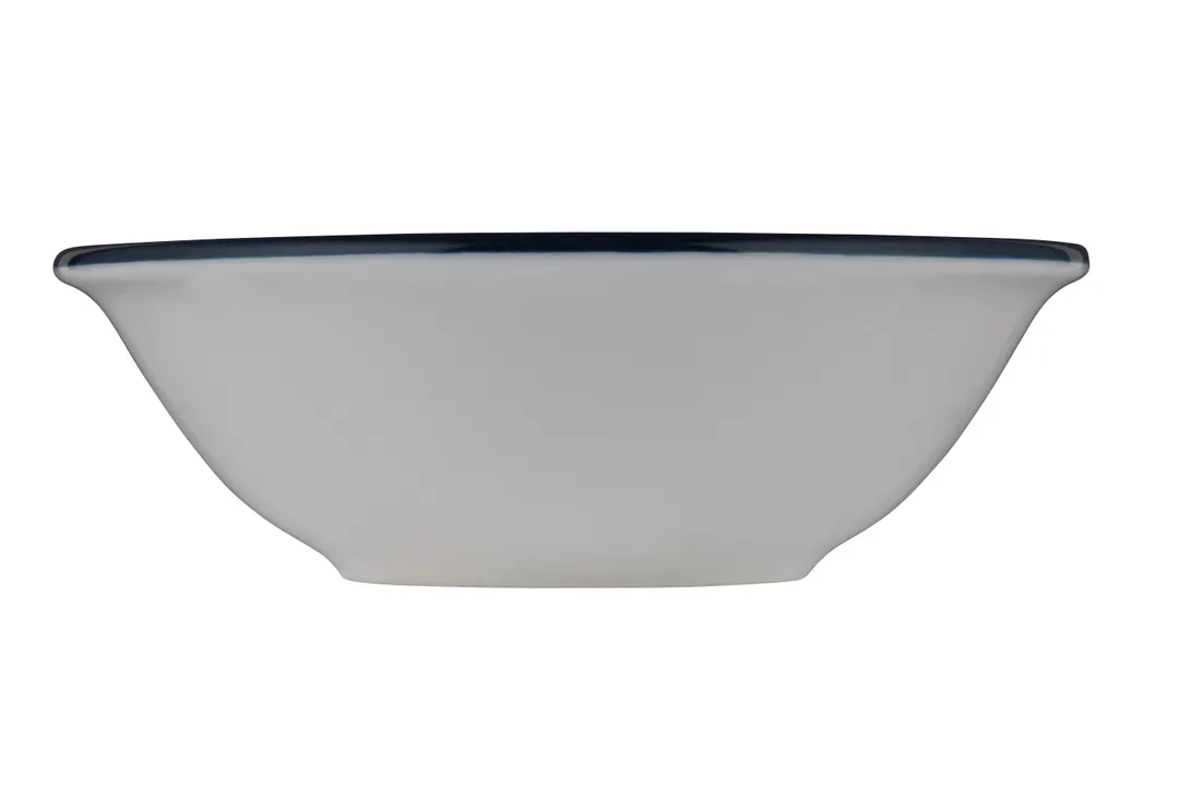 ID Fine 5321436 China Bowl, 3 Oz, 4" Diameter x 1.38" Depth, Modest Navy, Dishwasher Safe