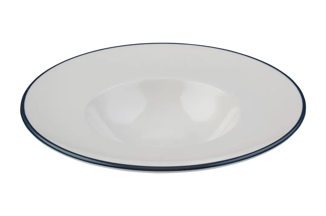 ID Fine 5321441 Deep Plate, 16 oz, 11.57" W x 2.14" D x 12.7" H China, Modest Navy, Dishwasher Safe