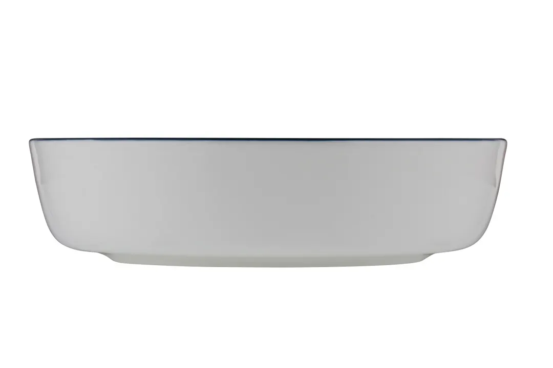ID Fine 5321456 Round China Bowl, 39.6 oz, 8.25"W x 2.11"D x 9.5"H, Dishwasher Safe, Modest Navy