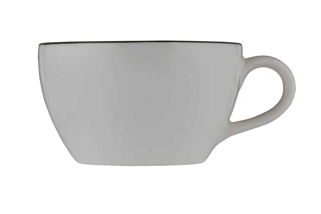 ID Fine 5321585 Fine China 9-Oz Cup, 4" W x 2.33" D x 7.4" H, Modest Green, Dishwasher Safe