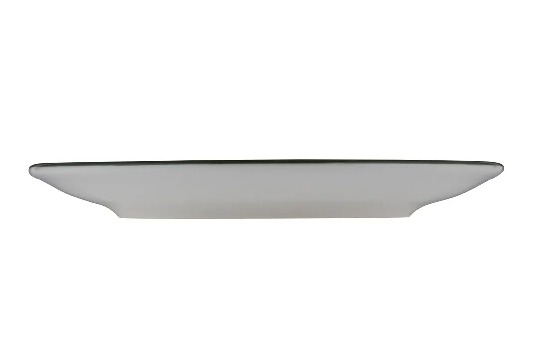 ID Fine 5321588 Fine China Saucer, Modest Green, 6.3" W x 0.75" D x 7.3" H, Dishwasher Safe