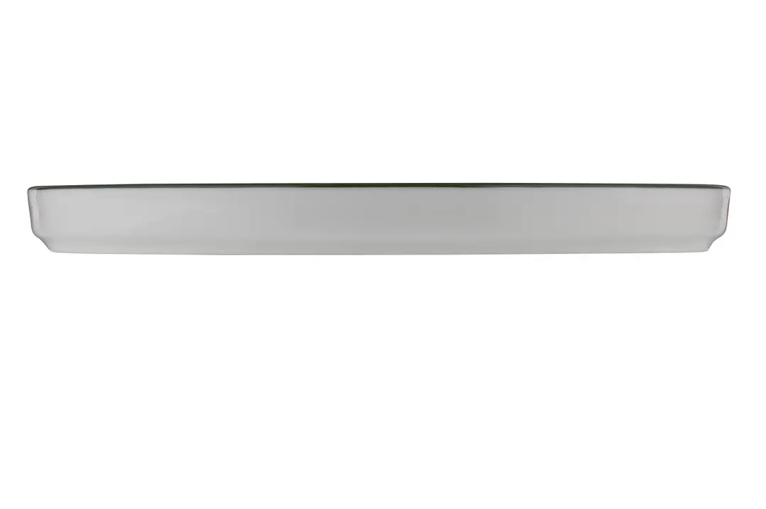 ID Fine 5321591 Flat Round Plate, 10" Diameter Fine China, Modest Green, Dishwasher Safe