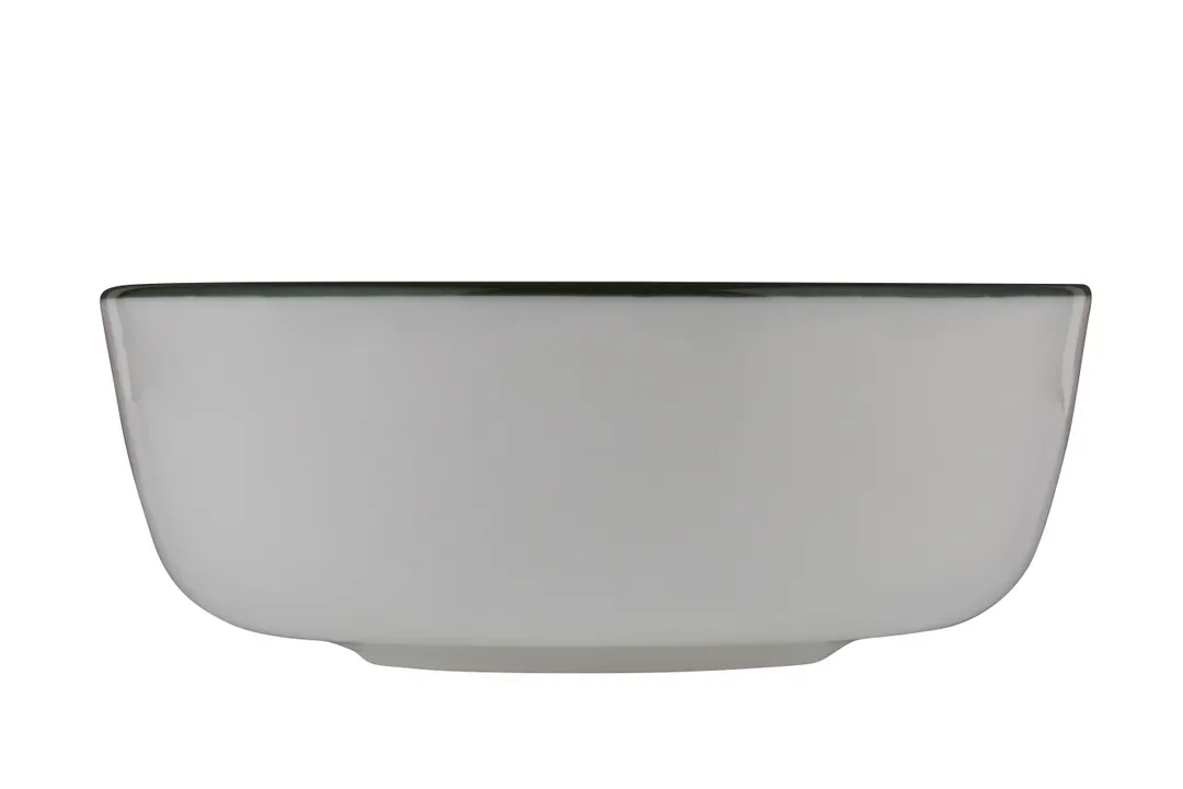 ID Fine 5321593 5‑Oz Round China Bowl 3.93"W x 1.13"D x 8.2"H Modest Green Dishwasher Safe