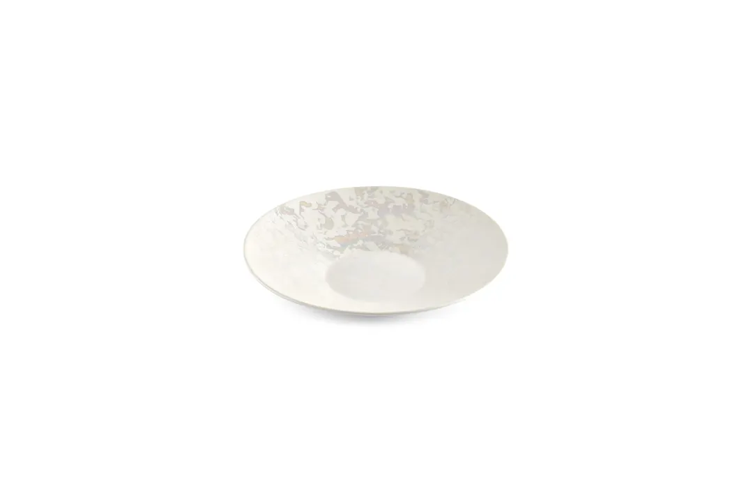 Mikasa 5323023 China Plate, 7.3" Deep, 11.8 oz., White Porcelain, Lustre