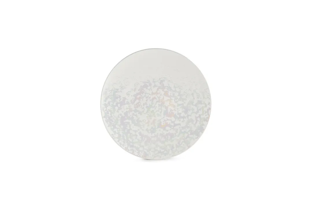 Mikasa 5323031 China Plate, 9.1" Coupe Round, Porcelain, White Lustre, Dishwasher Safe