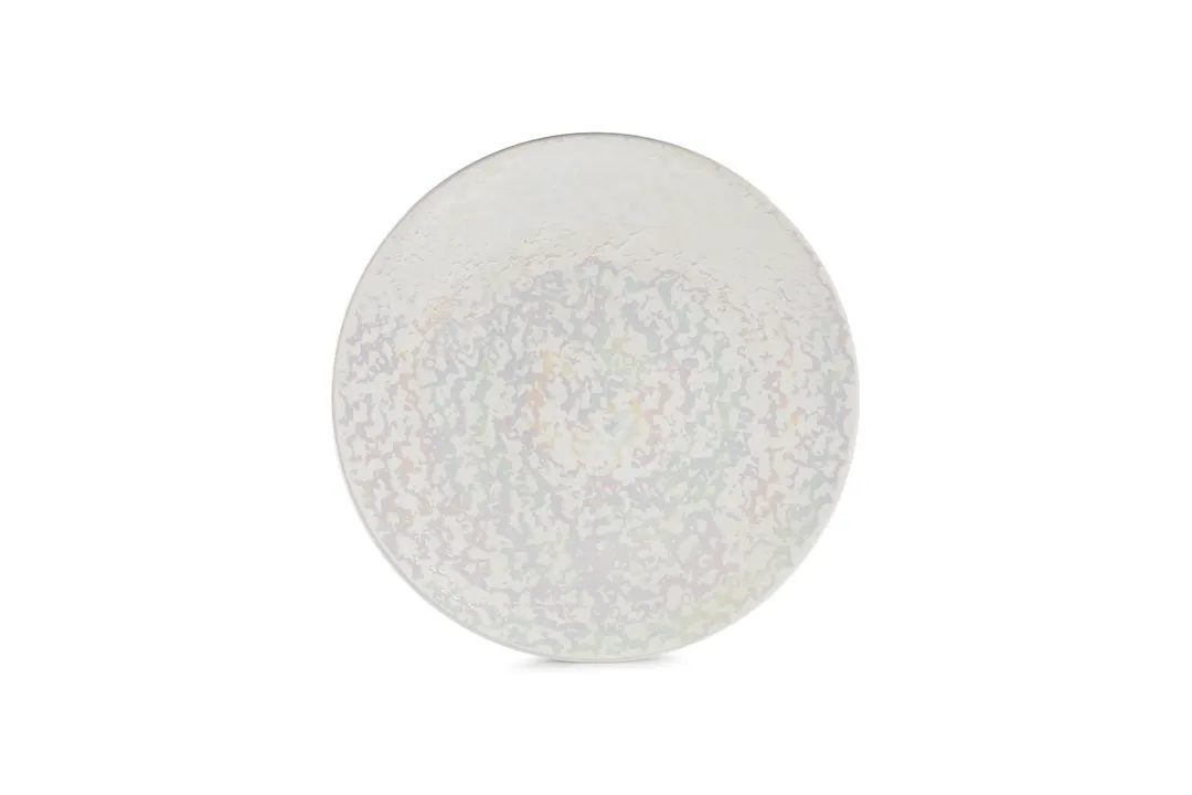 Mikasa 5323033 Chic Plate, 11" Coupe Plate, Dishwasher Safe, Lustre, White, Porcelain