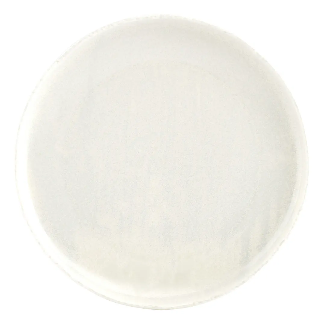 F2D 5323256 Coupe Plate – 10.6" Round White Porcelain, Dishwasher Oven Safe - 1/Each