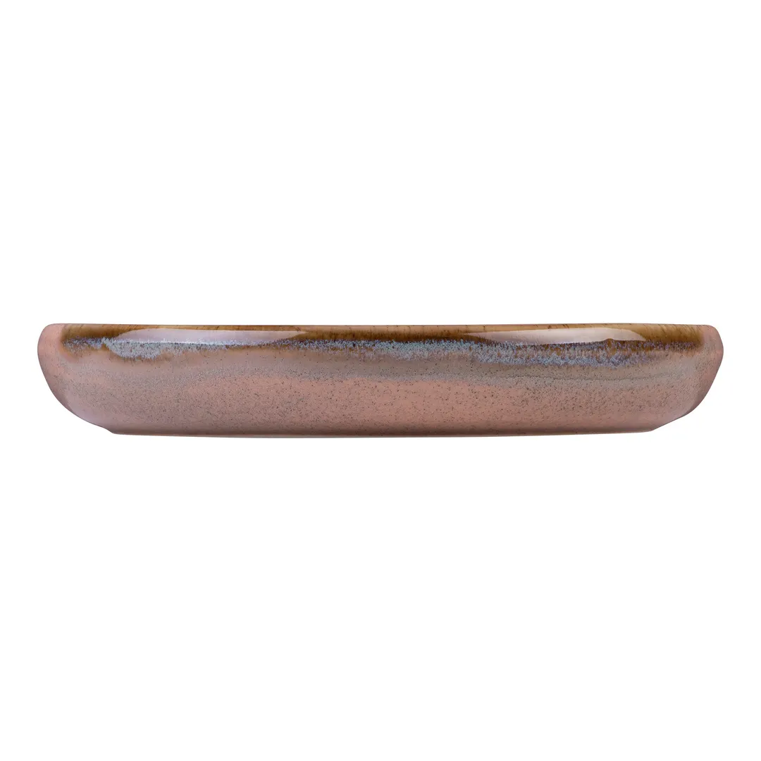 ID Fine 5325258 Round China Plate, Coastal Vitrified Stoneware, Ceramic, 8.13" Diameter x 1" Height