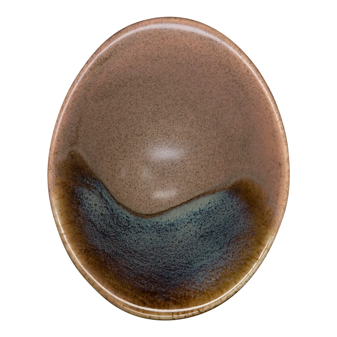 ID Fine 5325261 Roots Bowl – 5" Round Ceramic, 5.1 Oz, 5.88"W x 4.88"D x 2.38"H Coastal Stoneware