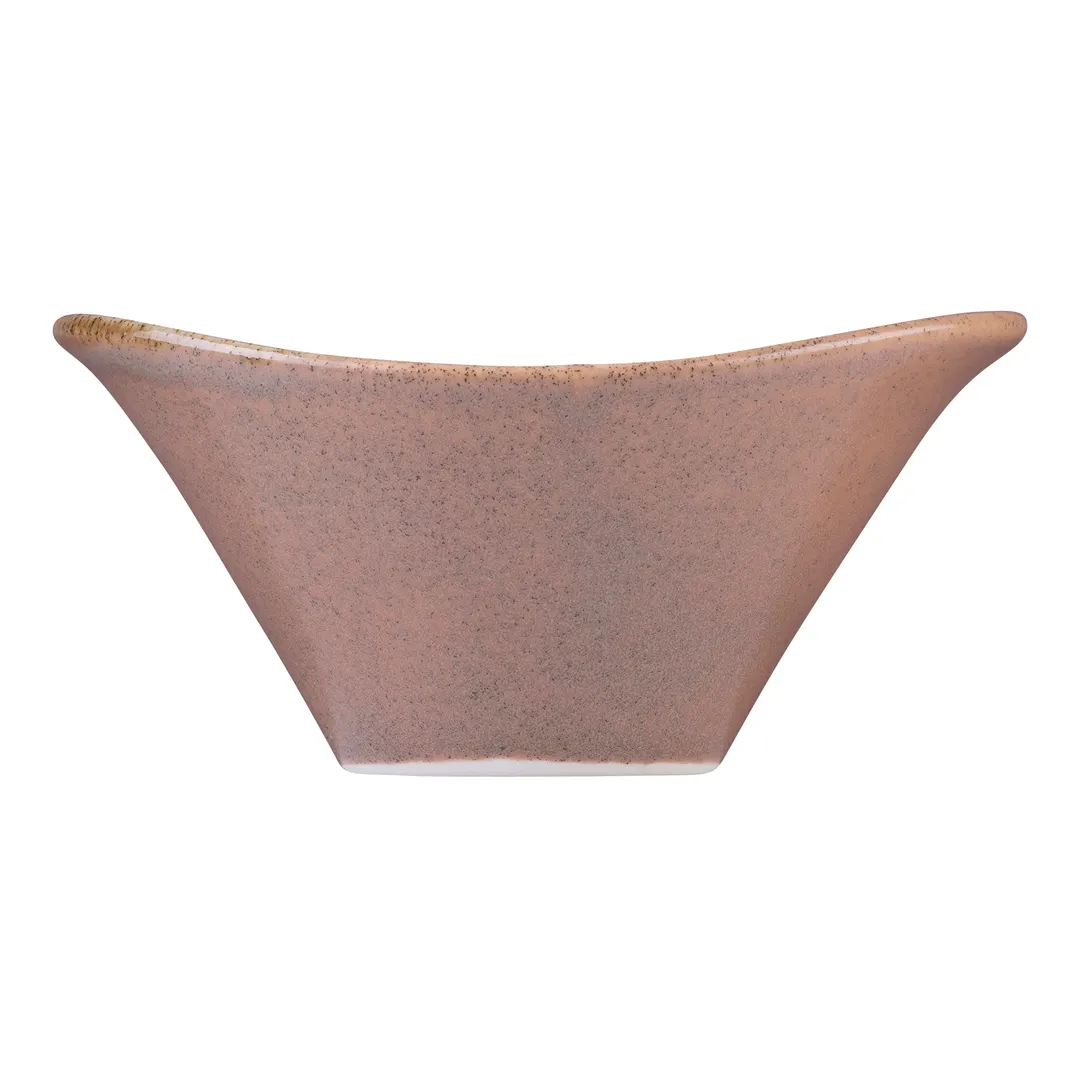 ID Fine 5325262 - Roots Round China Bowl, 8 oz, 4.75"W x 5.88"D x 2.75"H, Vitrified Stoneware