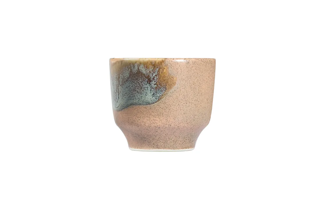 ID Fine 5325272 Roots Cup, 2.7 oz Coastal Vitrified Stoneware, Ceramic, 2.63"W x 2.63"D x 2.25"H