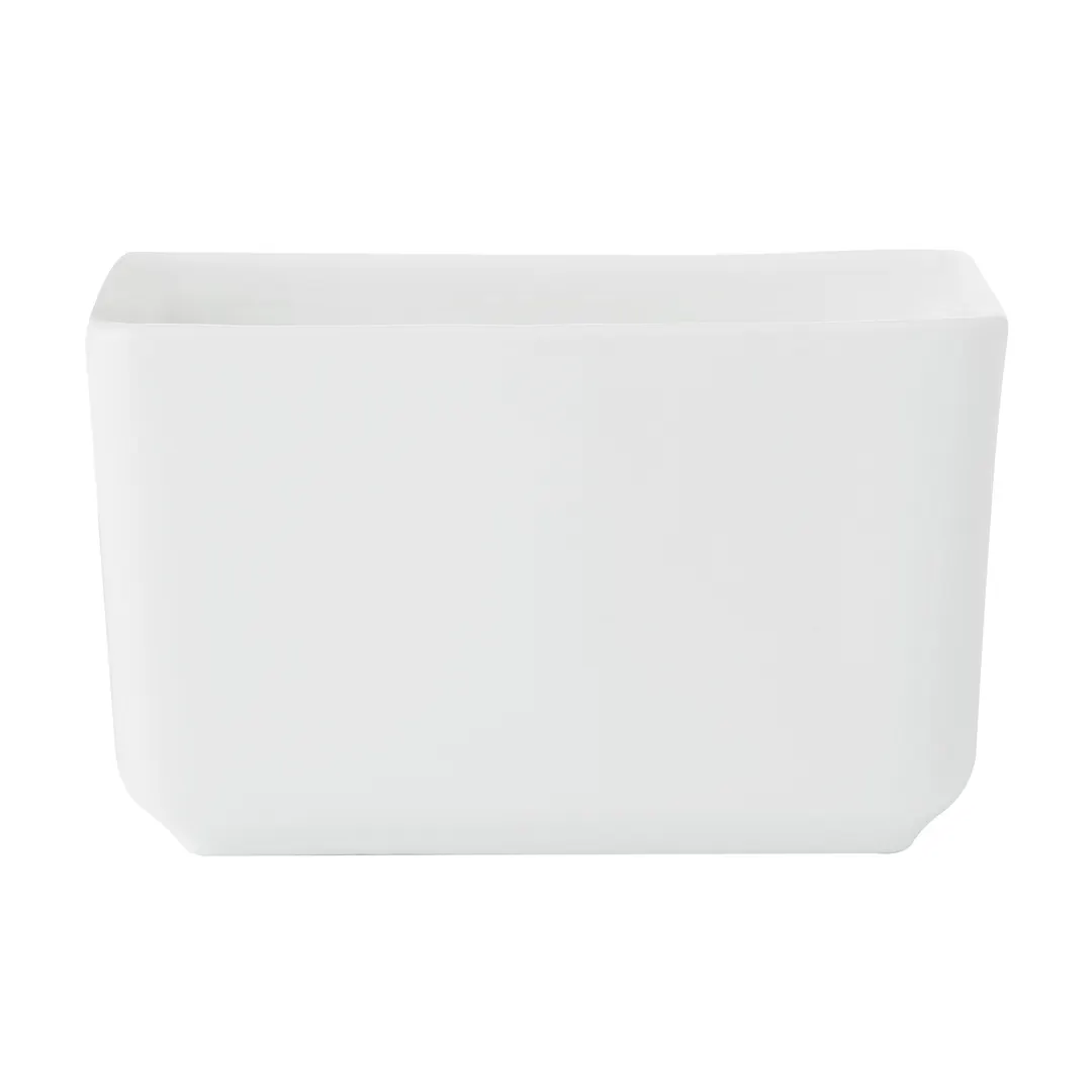 Mikasa 5326454 Sugar Packet Holder, 3.4"W x 2.5"H, White Bone China, Lola Hospitality Design