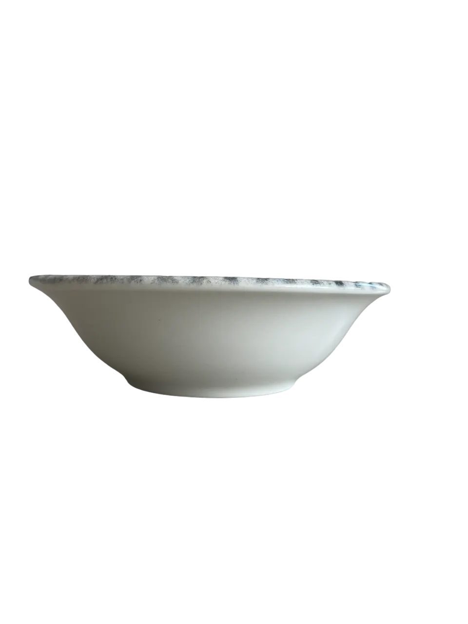 ID Fine 5327573 – 6.7" 16.9 Oz Granada Grey Round Ceramic Bowl, Vitrified Stoneware, General Use