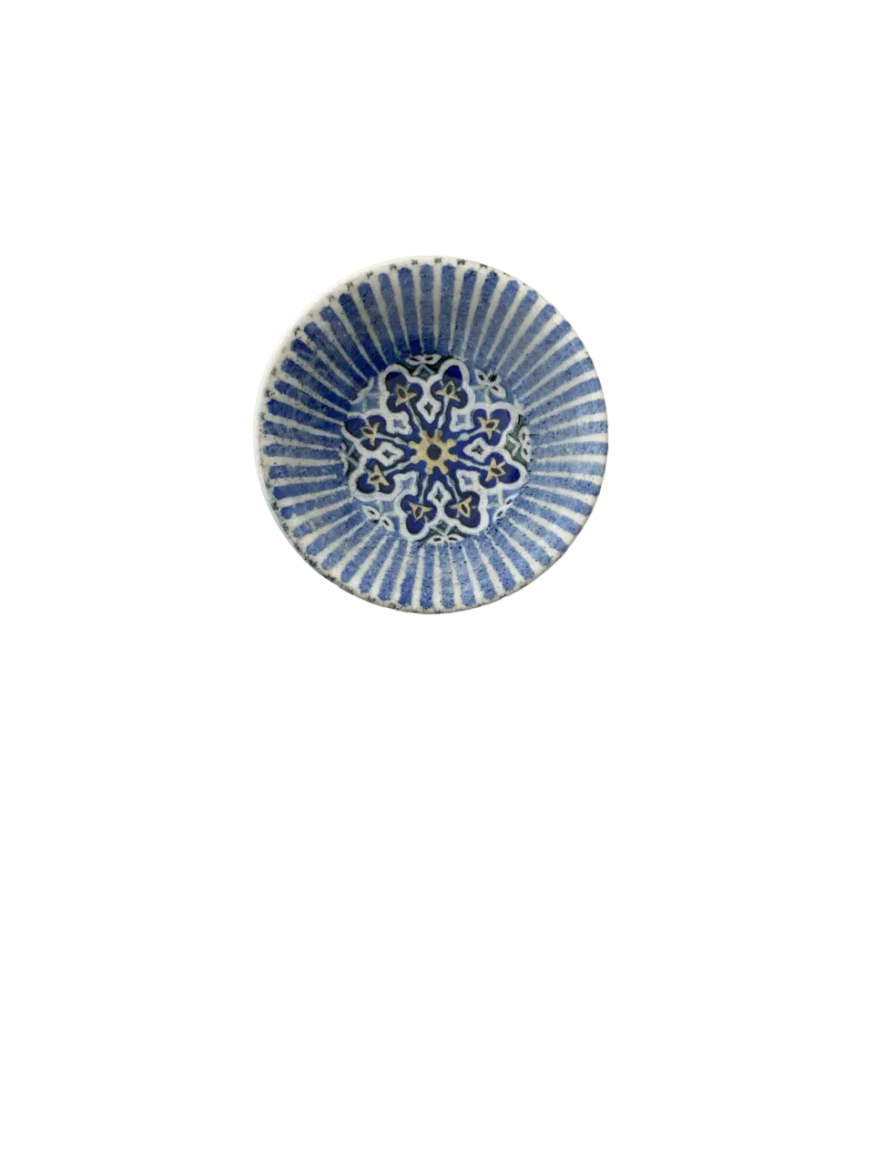 ID Fine 5327575 1972 Coupe Bowl, 6.7" 16.9 oz Cordoba Blue Vitrified Stoneware Round
