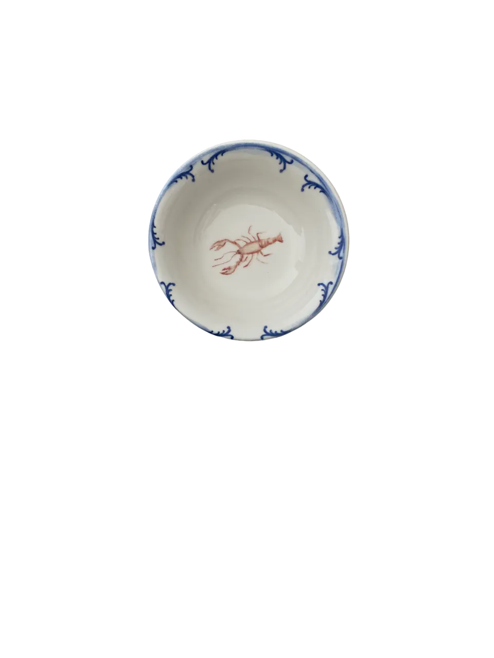 ID Fine 5327577 - 1972 Coupe Bowl, 6.7" Diameter, 16.9 oz, Ceramic, Lobster Blue Stoneware