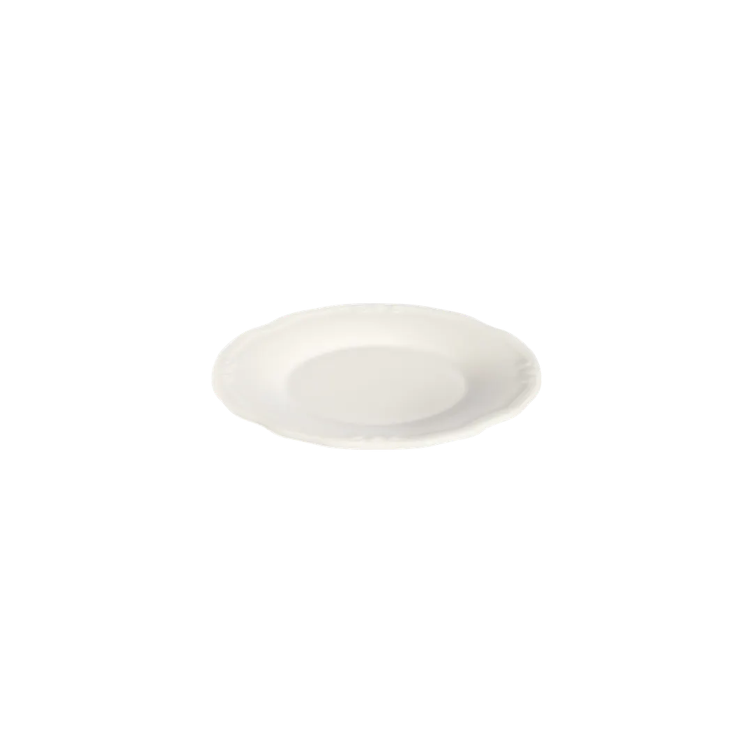 Mikasa 5335248 Fine Coupe Plate – 9.84" Round White Fine China With Coupe Rim, Elegant Dinnerware