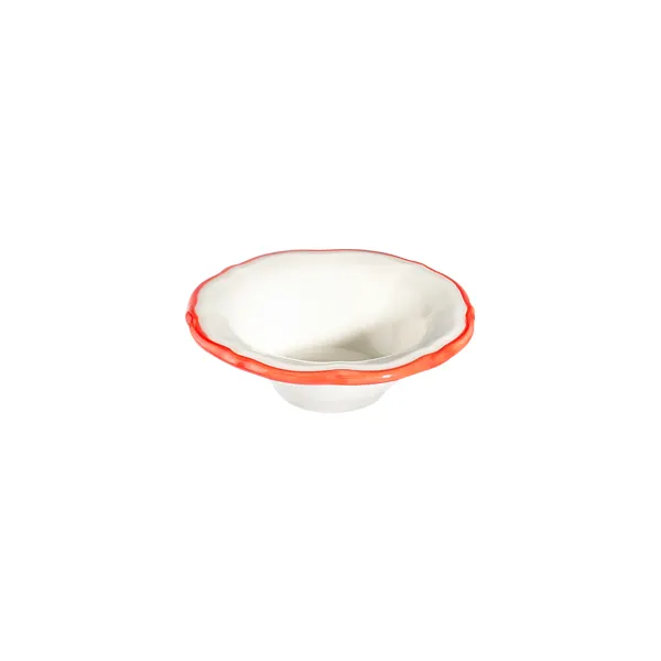 ID Fine 5335902 - 6.3" 10.2oz Round China Bowl, Coral Fulya Line, General Use, China Material