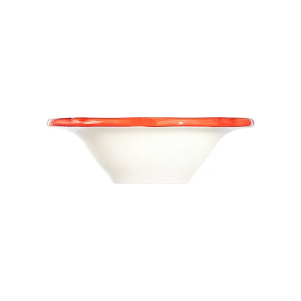 ID Fine 5335903 - 9.8" Round Porcelain Dinner Bowl, 38.9oz Capacity, Coral Line Fulya, General Use