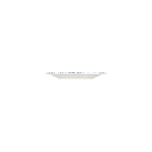ID Fine 5336156 1972 Coupe Plate, 5.91" Round Porcelain, Blue Line Fulya, Dishwasher Safe