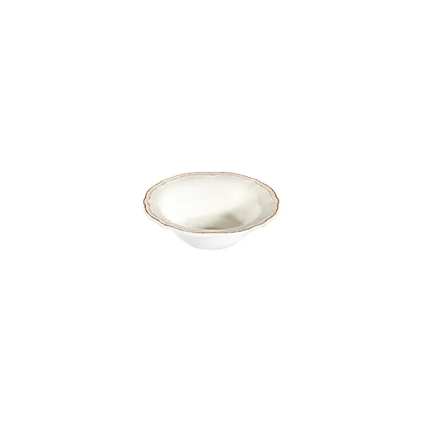 ID Fine 5336882 1972 Retro Fulya Round China Bowl, 4.7" Diameter, 3.5 oz Capacity, General Usage