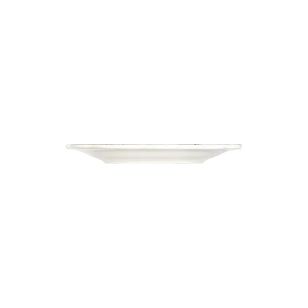 ID Fine 5336884 1972 Coupe Plate, 8.26" Round Porcelain Dinnerware, Coupe Rim, Retro Fulya Design