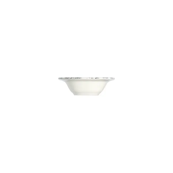 ID Fine 5336893 - 4" Round China Bowl, 3.5oz, Silva Black Fulya Finish, 4.7" Diameter
