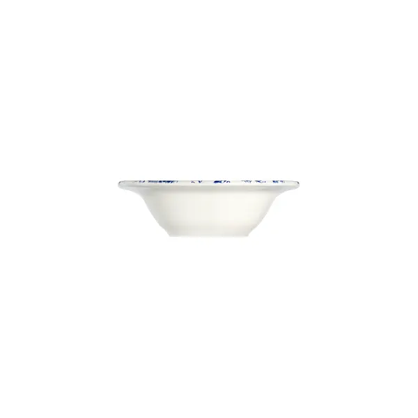 ID Fine 5336907 - 6.3" 10.2oz Round China Bowl, General Usage, Silva Blue Fulya Finish, 1972 Style