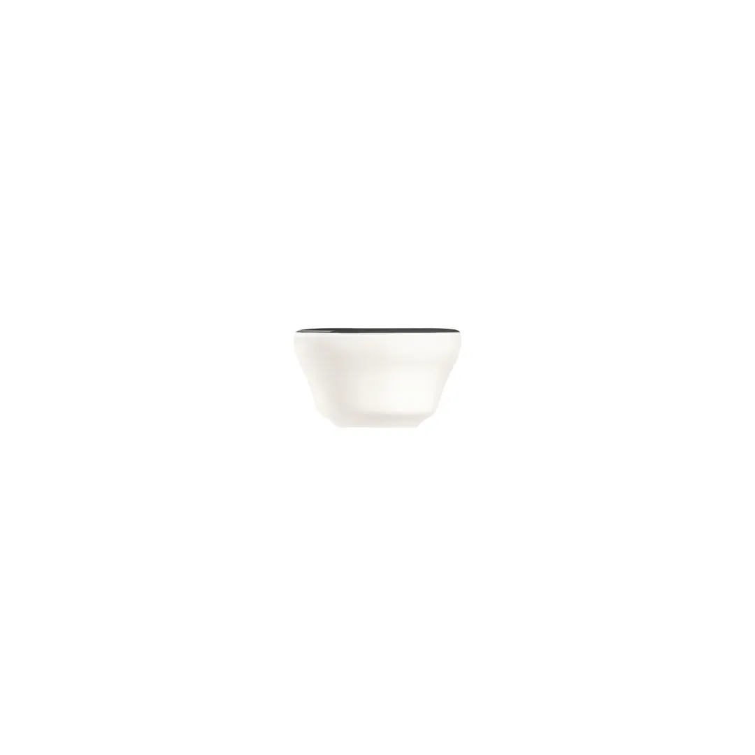 ID Fine 5337288 - China Bowl, 3.94" Diameter, 7.10 Oz, Modest Black Finish, Dishwasher Safe