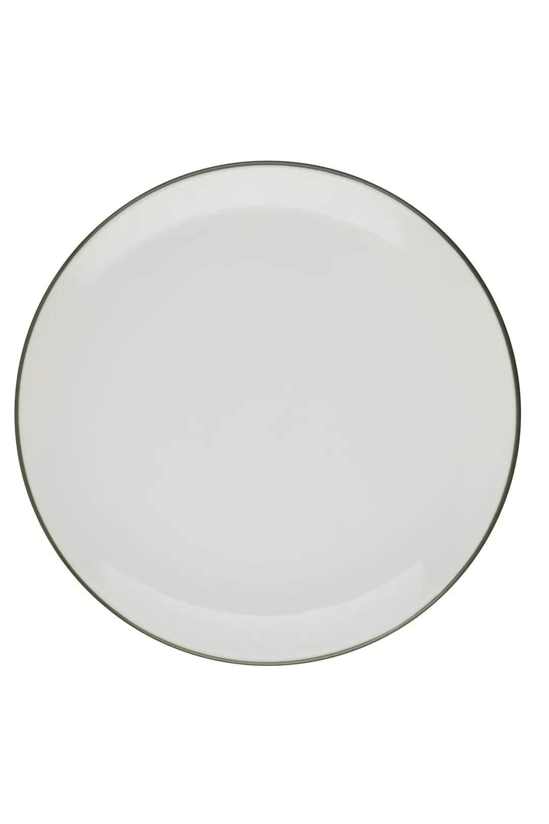 ID Fine 5337300 - 6.75" Coupe Rim Fine China Plate, Modest Green, Round Shape, Dishwasher Safe