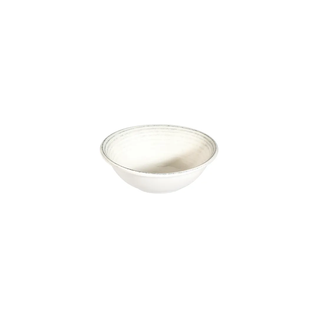 ID Fine 5340059 - 4" Round Black Fine China Bowl, 3 oz Capacity, General Usage Tableware