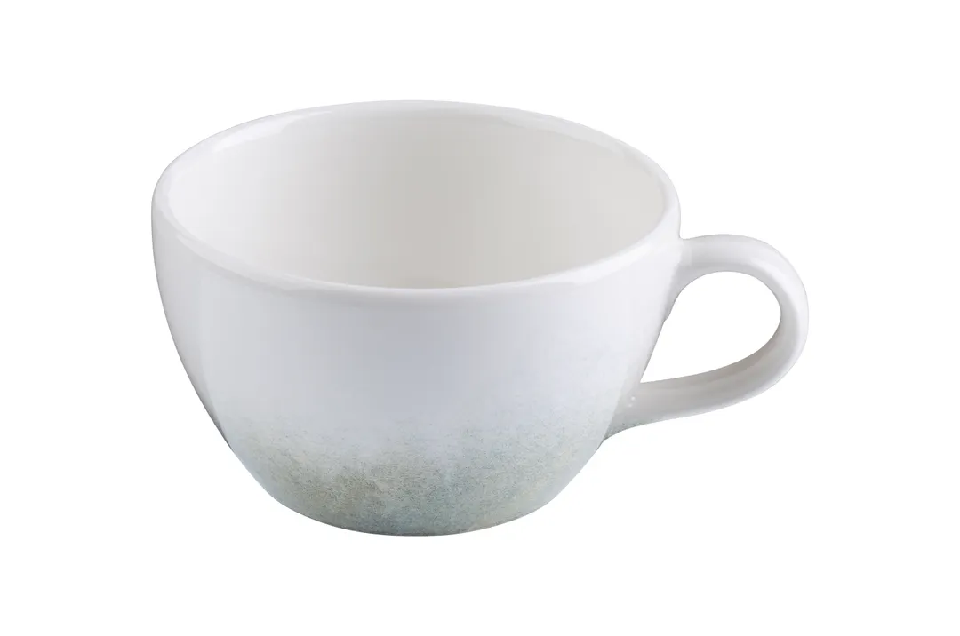 ID Fine 5340324 - Fine China Cup, 2.13" (9 oz) Grey Surf Finish, 9 Ounce Capacity