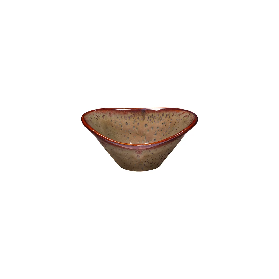 ID Fine 5340634 - Roots Stoneware Bowl, 7" (15.55 oz) Ceramic, Hazel Jord Finish, General Use -