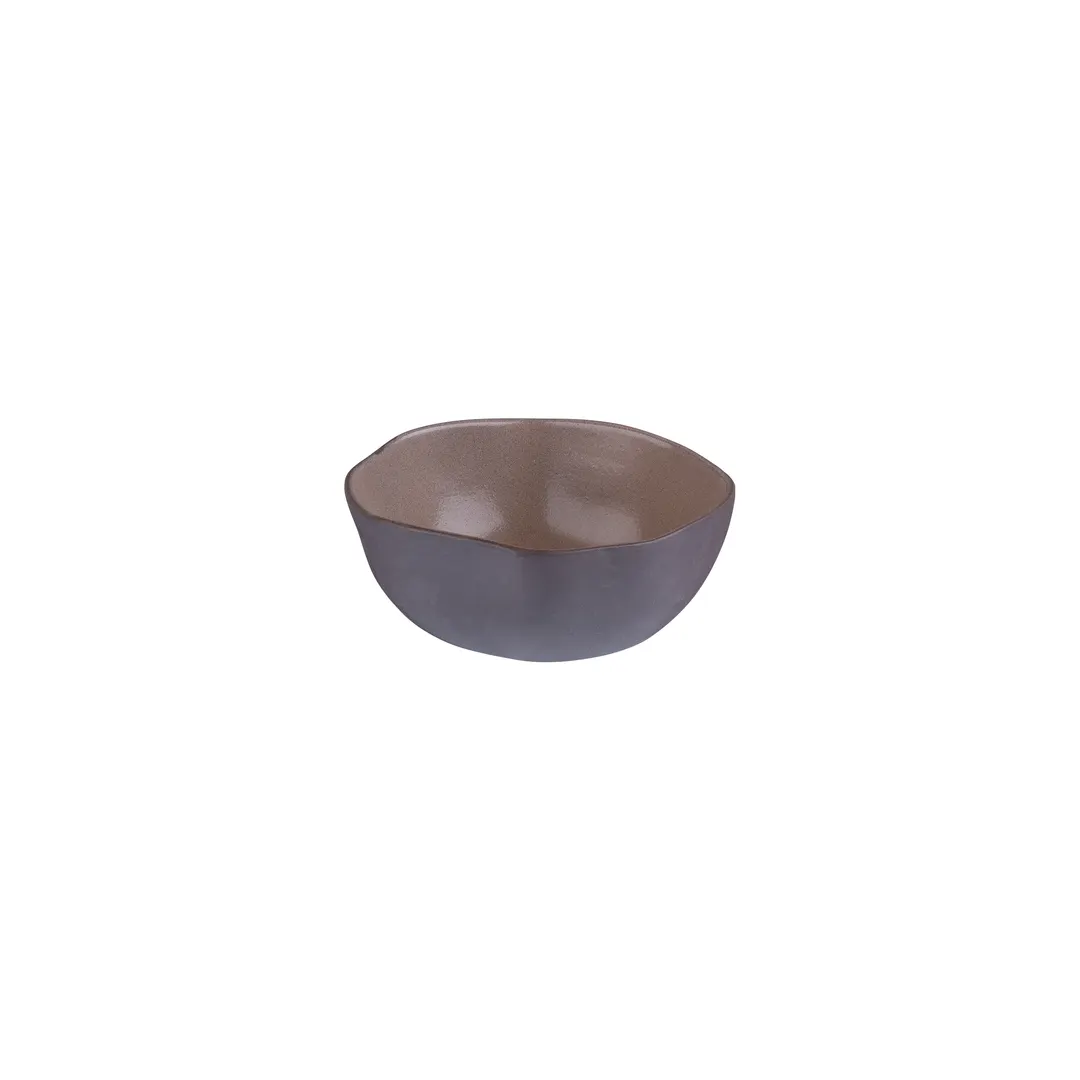 ID Fine 5340755 Roots Organic Bowl, 6" x 7", 32 Oz, Taupe Premium Stoneware, General Use Ceramic