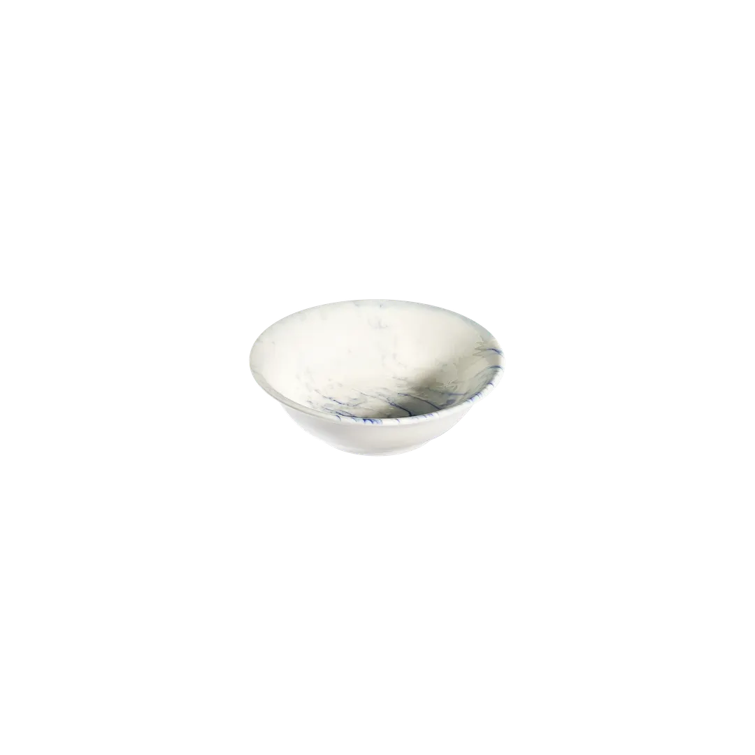 ID Fine 5341129 – 6.7" Blue Coupe Bowl, 16.9 Oz (0.5 Qt) Premium Stoneware Ceramic, General Use