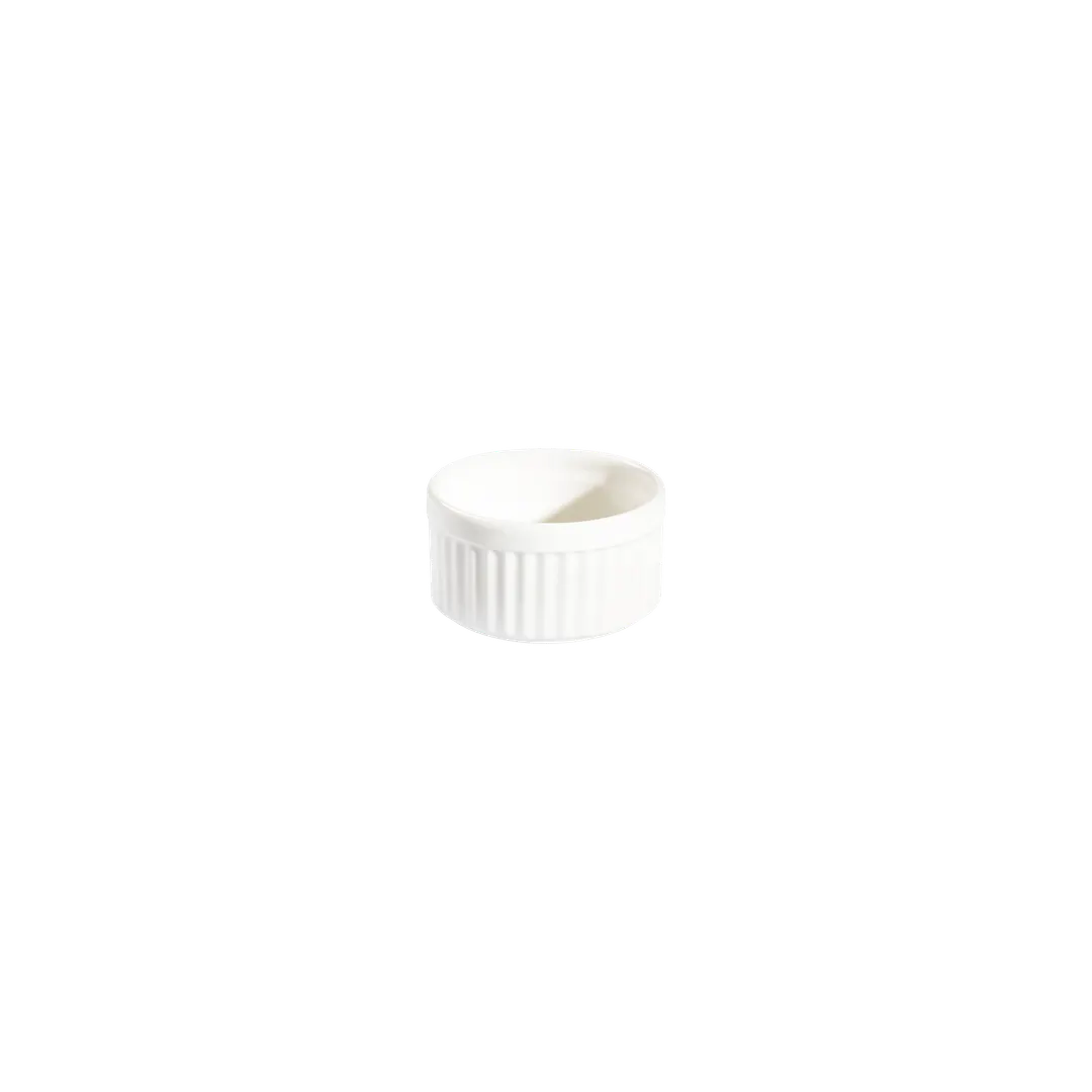 ID Fine 5341250 China Ramekin Sauce Cup, 3.94" Size, 5 oz Capacity, Fine China, Modest Green Finish