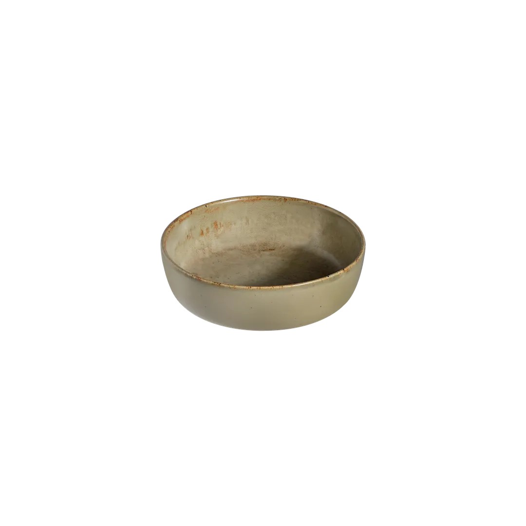 ID Fine 5341725 – 6.8" Round Coupe Fine China Bowl, 24.7 oz Capacity, Fall Sage Color, General Use